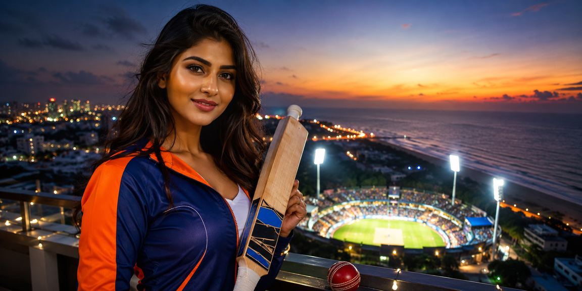 Live Casino players engaging in cricket betting at Chennai Marina beach